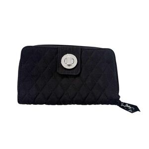 Vera Bradley Black Quilted Wallet